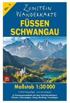 Obrázok produktu pre Turistická mapa Zumstein Füssen/Schwangau