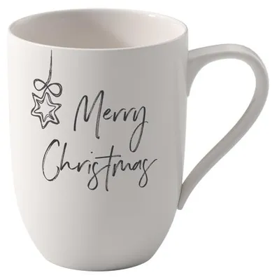 Immagine prodotto di like. by Villeroy & Boch Statement Becher mit Henkel Merry Christmas-Set 4-teilig