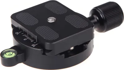 Zdjęcie produktu dla Zacisk DM-55 i płytka szybkiego montażu QR z gradienterem do głowicy kulowej 55 mm Arca Swiss RRS Wimberley