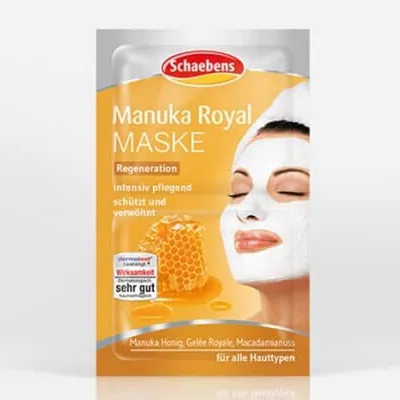 Produktbild von Schaebens Sonderedition Manuka Royal Maske Inhalt 2 x 5 ml