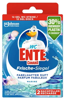 Obrázek produktu pro Náplň do osvěžovače toalety ve tvaru pečetě, vůně Ocean Wave