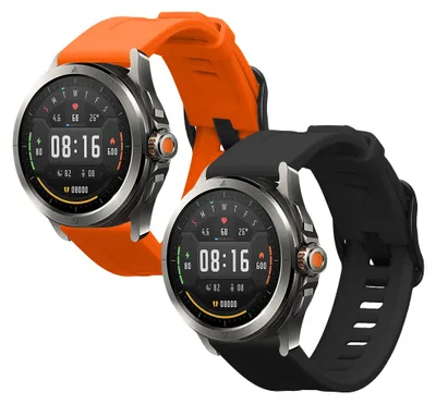 Produktbild von kwmobile 2x Uhrenarmband für Xiaomi Watch S4 / S4 Sport / S3 / S2 / Watch S1 Active / Watch 5 Active Armband - Fitnesstracker Band Set aus TPU Silikon