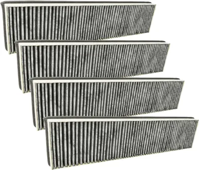 Produktbild von vhbw 4x Aktivkohlefilter kompatibel mit Miele DA 3466 C, DA 3466-60, DA 3490, DA 3480, DA 3486, DA 3461, DA 3462, DA 3460-60, DA 3466 Dunstabzugshaube