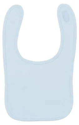 Produktbild von Larkwood - Baby Unifarben - Lätzchen LT4859 (Einheitsgröße) (Blassblau)