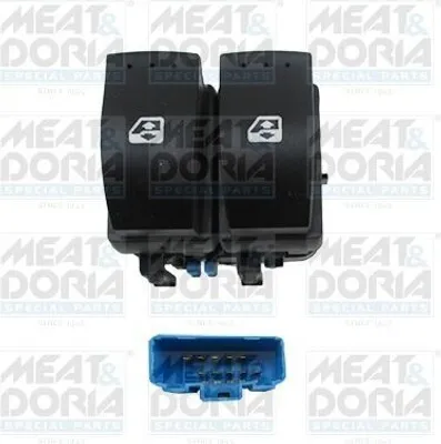 Produktbild von MEAT & DORIA 26102 Fensterheberschalter für RENAULT SCÉNIC II (JM0/1) Vorne Links Fensterheber Schalter