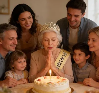 Produktbild von Set aus Geburtstagsschärpe und Tiara zum 60. Geburtstag, 3-teiliges goldenes Krönungsset mit Glitzer, Geburtstagsdekoration und Gastgeschenke für Frauen
