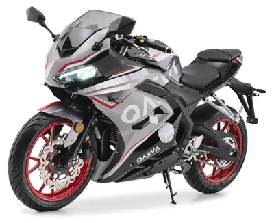 Produktbild von Motorrad 125 ccm QASVA GP2 96 km/h 14,4 PS ABS Euro 5+ Grau