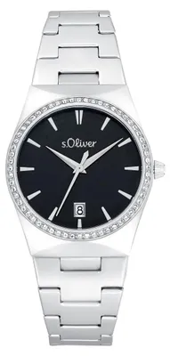 Produktbild von s.Oliver Damen Uhr Armbanduhr Edelstahl Silber 2034591