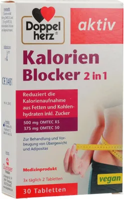 Immagine prodotto di Double Heart Calorie Blocker 2in1 Compresse 30 Capsule