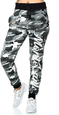 Produktbild von Damen Jogging-HOSE | Monte Carlo 592 Grau/Camouflage S