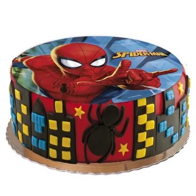 Produktbild von Dekora Spiderman Essbarer Tortenaufleger  20cm