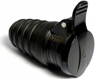 Zdjęcie produktu dla Gniazdo gumowe przenośne IP44 16A 250V D.3157
