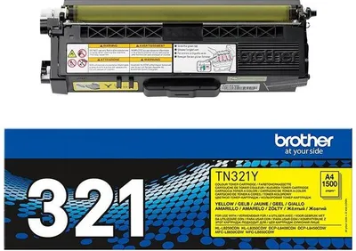 Produktbild von Brother TN-321Y Tonerkartusche 1 Stück(e) Original Gelb