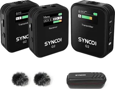 Produktbild von SYNCO G2(A2) 1-Trigger-2 2,4G Drahtloses Mikrofonsystem Computer Mikrofone system
