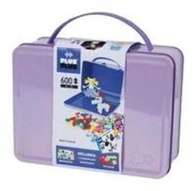 Produktbild von Plus Plus Mini Pastell-Bausteine im Koffer, 600 Teile