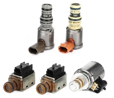 Image de Kit de 5 électrovannes haute performance en métal et plastique pour boîtes de vitesses, compatible avec les produits GM