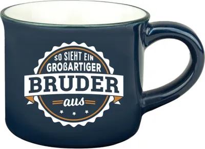 Produktbild von Persönliche Espressotasse Mokkatasse – Bruder