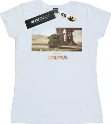 Produktbild von Star Wars - "The Mandalorian The Child" T-Shirt für Damen BI42978 (XL) (Weiß)