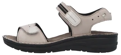Produktbild von Berkemann Leni Sandalen Individuelle Passform dank Klettverschluss, Praktisches Wechselfußbett, Flexible Handnaht für hohen Komfort