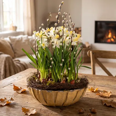 Produktbild von Pflanzschale aus Kunststoff für dekorative Blumenarrangements