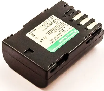 Produktbild von Akku für Pentax K-7SLR Li-Ion 7,2 Volt 1300 mAh schwarz.