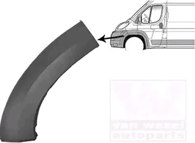 Produktbild von VAN WEZEL Radlauf Verbreiterung Kotflügel für FIAT Ducato Kastenwagen (250, 290) Ducato Pritsche / Fahrgestell (250, 290) Ducato Bus (250, 290)