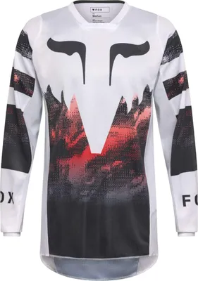 Obrázek produktu pro Motokrosový dres FOX 180 Kairos, bílá/černá/červená, M