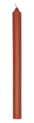 Image de Bougie Pomax, fabriquée en cire de paraffine, en terre cuite, hauteur 25 cm