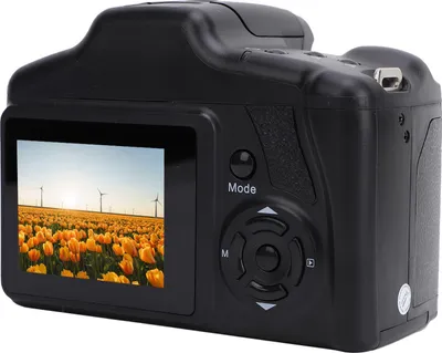 Obrázek produktu pro Digitální fotoaparát pro fotografování, 16 MP, 1080P, HD, 16x zoom, mikro zrcadlovka s teleobjektivem, vlogování na cestách