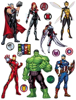 Immagine prodotto di Sanders & Sanders murale The Avengers nero, verde e rosso - 600957 - 0,65 x 0,85 m