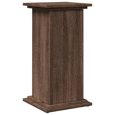 Immagine prodotto di vidaXL Piedistallo con vano portaoggetti effetto rovere 31x30x90 cm materiale a base di legno