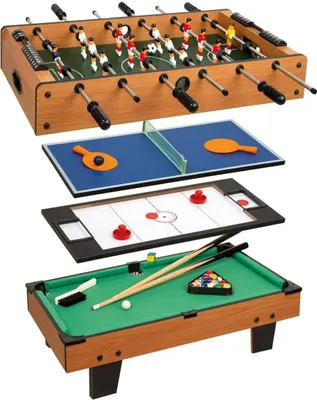 Produktbild von Colorbaby 4-in-1 Multigames Tisch 81 x 27 x 43 cm