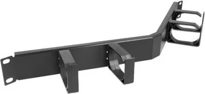 Produktbild von DELOCK 19" Kabelmanagement Rangierpanel 4 Bügel gewinkelt