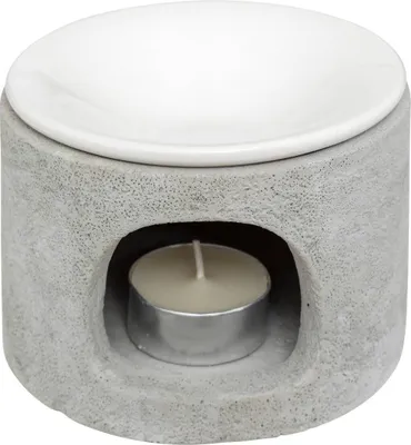 Produktbild von Duftbrenner "olioa" zement 11x7cm - Atmosphera créateur d'intérieur