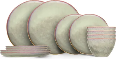 Productafbeelding van Cosy & Trendy Serviesset Trentino 12-delig / 4 personen - 4 dinerborden, 4 ontbijtborden en 4 soepkommen