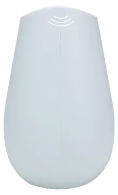 Schrei-Flasche mit 2-lagiger Schalldämmung, Blau, ABS, 17,5x11 cm
