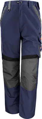 Produktbild von Result WORK-GUARD R310X | Technical Trouser Arbeitshose / Waschbar bis 60 °C - Farbe: Navy/Black - Größe: 42/32 (3XL)