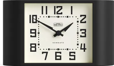 Immagine prodotto di Newgate Mini Metro - Orologio da tavolo - Nero