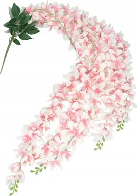 Zdjęcie produktu dla Sztuczne Kwiaty Zwisające Wisteria 105 Cm