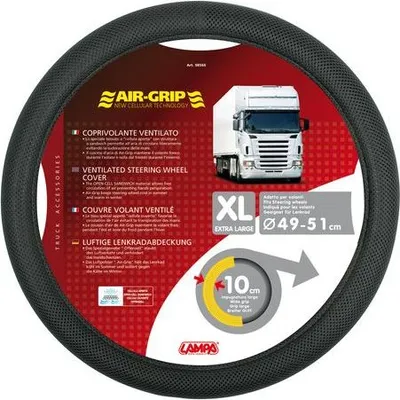 Produktbild von Lampa Lenkradbezug/Lenkradabdeckung Air-Grip, Ø 49/51 cm