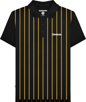 Produktbild von Lambretta - Poloshirt für Herren LB161 (L) (Schwarz/Gold)