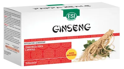 Imagen del producto de ESI GO UP: 10 viales de ginseng, cada uno de 30 ml