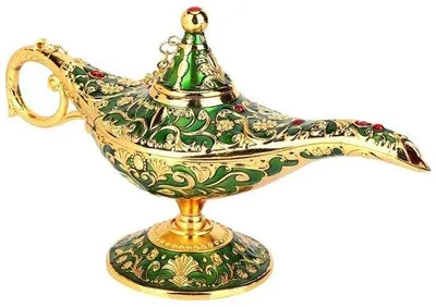 Immagine prodotto di Lampada da tavolo decorativa, stile vintage, color oro