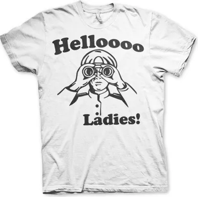 Obrázok produktu pre Helloooo Dámy! Tričko - veľké - biele