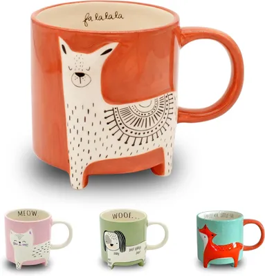Immagine prodotto di Tazza da caffè a forma di lama, design "Winkee Cute", codice prodotto 17967, codice EAN 4260767641311