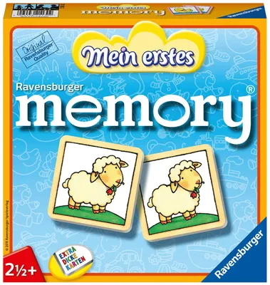 Produktbild von Mein erstes memory® Ravensburger 21130