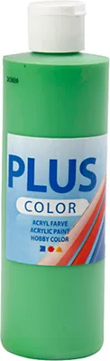 Produktbild von Plus Color Acrylfarbe, leuchtend grün, 250 ml 1 Flasche