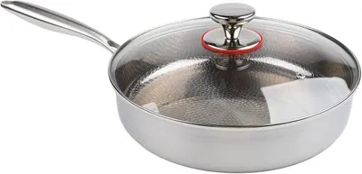 Imagen del producto de Sartén de 30 cm, acero inoxidable, sin revestimiento, apta para inducción (28)
