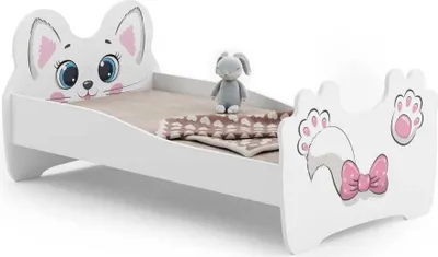 Obrázok produktu pre Detská posteľ Pink Cat 160x80