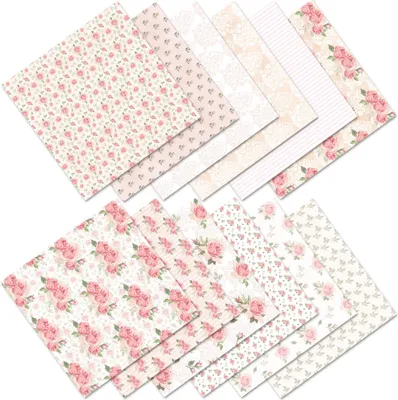 Produktbild von 29 Blatt 12 Designs Scrapbook-Papier, 15cm Bunter Bastel-Scrapbooking-Papierblock, Einseitig Bedruckte Bastelpapiere Für Scrapbooking, Kartenherstellung, Dekoration (Farbe 6)